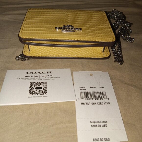 Coach Chain Wallet - Picture 2 of 7